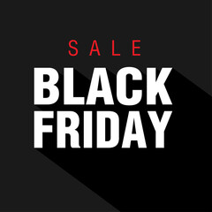 Sale Black Friday banner template