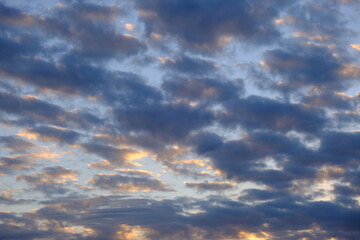 Obraz premium blue sky lafayette louisiana