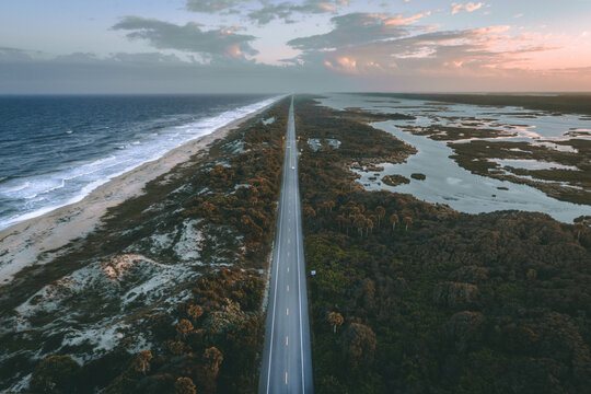 Sunset over Guana River Preserve