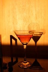 cocktail in the bar