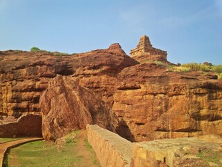 The Rock-Cut Cave Temples Of Badami , Mystery of Karnataka,India