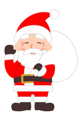 サンタクロースの立ち絵