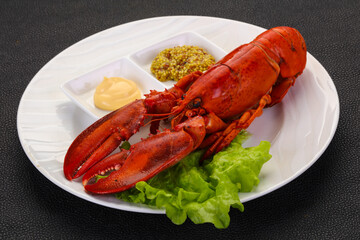 Luxury Lobster with sauce