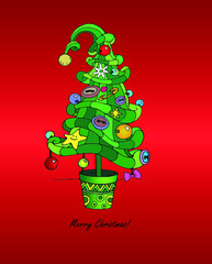 merry christmas tree