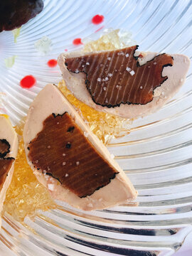 Foie gras with truffles