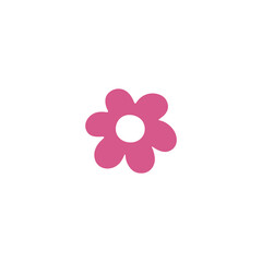 Flower vector isolated icon illustration. Flower icon