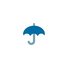 Umbrella vector isolated icon illustration. Umbrella icon