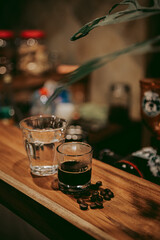 glass of coffee