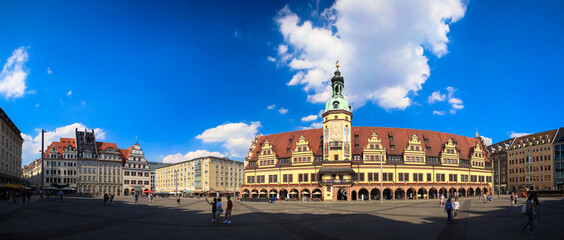 Fototapeta premium Leipzig, Markt