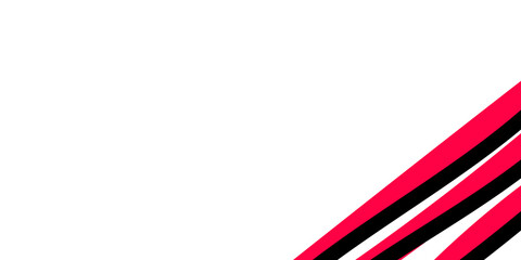 Obraz premium Simple black red white abstract background with hand drawn scribble line
