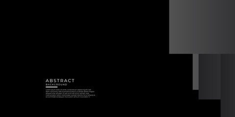 Obraz premium Simple black grey abstract background