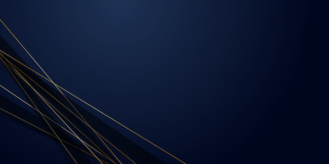 Luxury gold blue abstract background. Vector illustration design for business presentation, banner, cover, web, flyer, card, poster, game, texture, slide, magazine, and powerpoint.