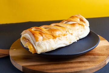 
ham and cheese baguette