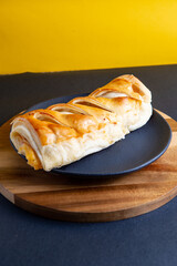 
ham and cheese baguette