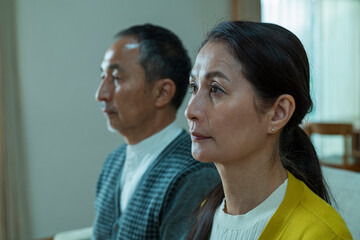 熟年夫婦のポートレート