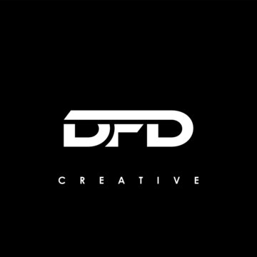 DFD Letter Initial Logo Design Template Vector Illustration