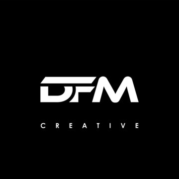 DFM Letter Initial Logo Design Template Vector Illustration