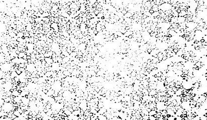 Abstract vector noise. Small particles of debris and dust. Distressed uneven background. Grunge texture overlay with fine grains isolated on white background. Vector illustration. EPS10.