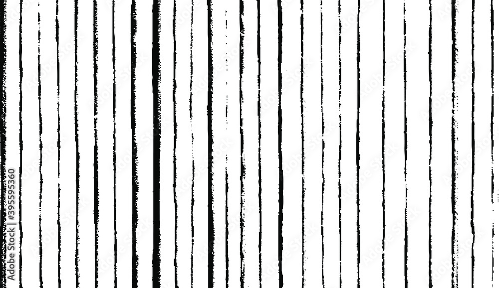 Aufkleber Slim lines texture. Parallel and intersecting lines abstract pattern. Abstract textured effect. Black isolated on white background.Vector illustration. EPS10.
