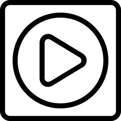 
Forward Vector Line Icon
