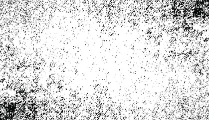 Rough black and white texture vector. Distressed overlay texture. Grunge background. Abstract textured effect. Vector Illustration. Black isolated on white background. EPS10