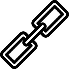 
Link Vector Line Icon
