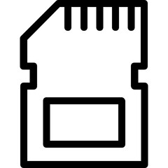 
Floppy Vector Line Icon
