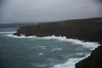 Fototapeta na wymiar Cornish Coastline
