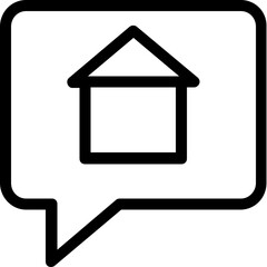 
Chatting Vector Line Icon

