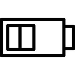 
Battery Vector Line Icon
