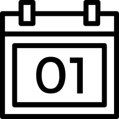 
Schedule Vector Line Icon
