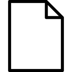 
Document Vector Line Icon
