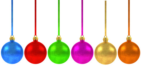 christmas balls various colors christmas decoration