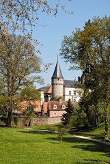 Hexenturm (Witches Tower) on the Ritter-von-Marx bridge is one of the symbols of Bad Homburg, Germany. The tower was originally called Hessenturm.