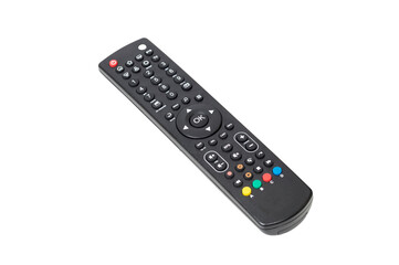 TV remote isolated on white background
