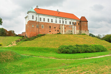 Fototapeta na wymiar Zamek w Sandomierzu 