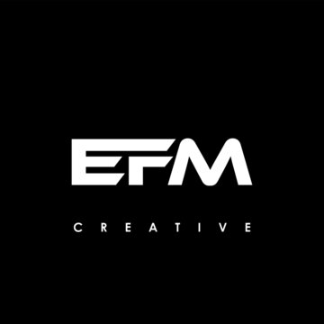 EFM Letter Initial Logo Design Template Vector Illustration