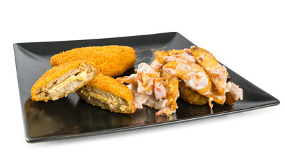 Cordón blue con patatas