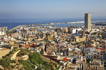 Obraz premium Panoramic view of Alicante. Spain
