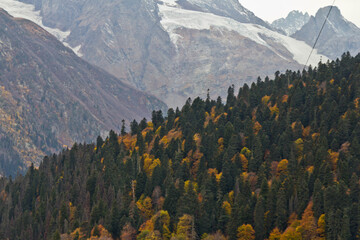 autumn in the mountains