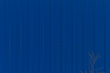 blue metal background