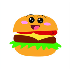 Cute Kawaii Cartoon Vector Illustration