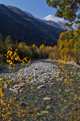 autumn in the mountains