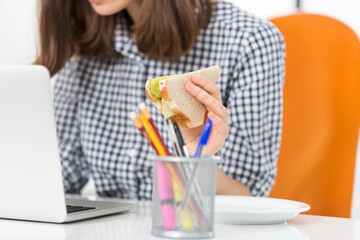 Creative business people in office