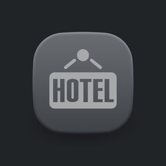 Hotel Sign - Icon