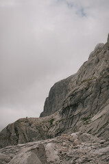 Hiking in Dachstein mountains (Dachsteingebirge