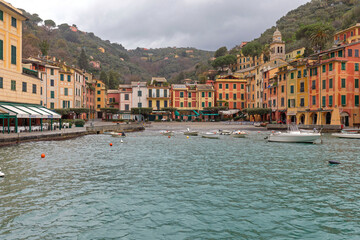 Empty Portofino Italy