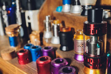 Popular vaping device mod.Upgrade parts for modern vaporizer e-cig device,spare parts.New device...
