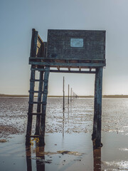 Pilgrim's Way Causeway, Lindisfarne, UK