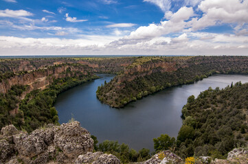 Hoces del Río Duratón, Ermita de San Frutos, Segovia, Castilla y León, España